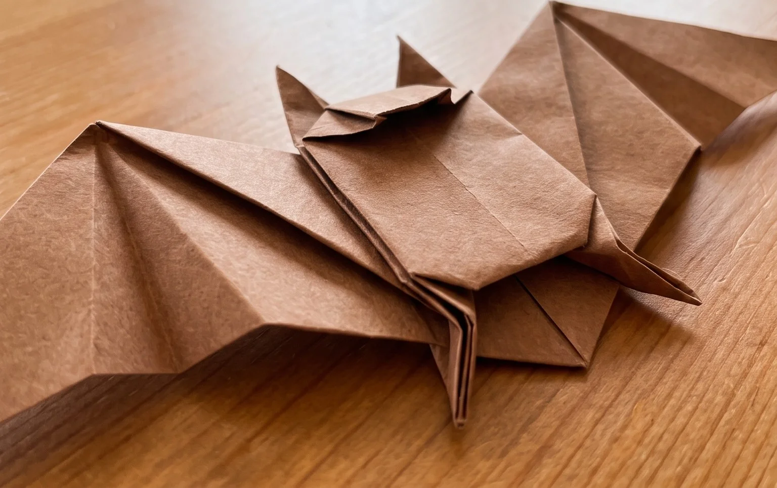 Origami Bat: Easy Halloween Paper Tutorial In 8 Steps